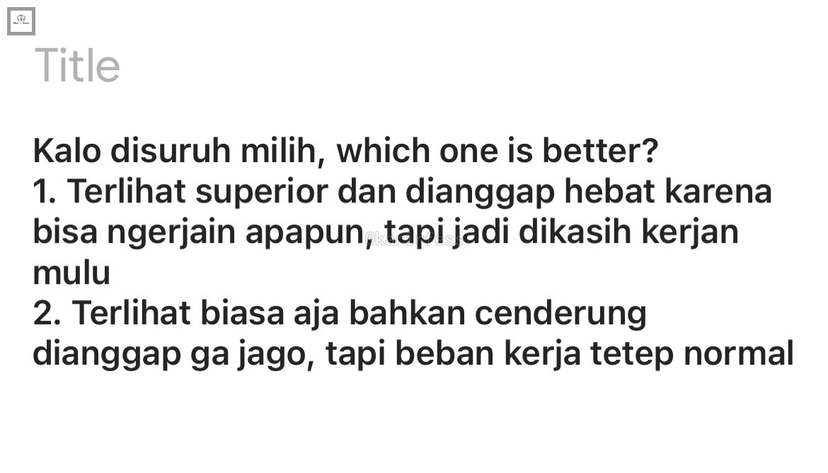 karirfess's tweet photo. Yang mana gais? Salary sama, sama2 ga ada uang lembur kr https://t.co/LwBuqCnPxH