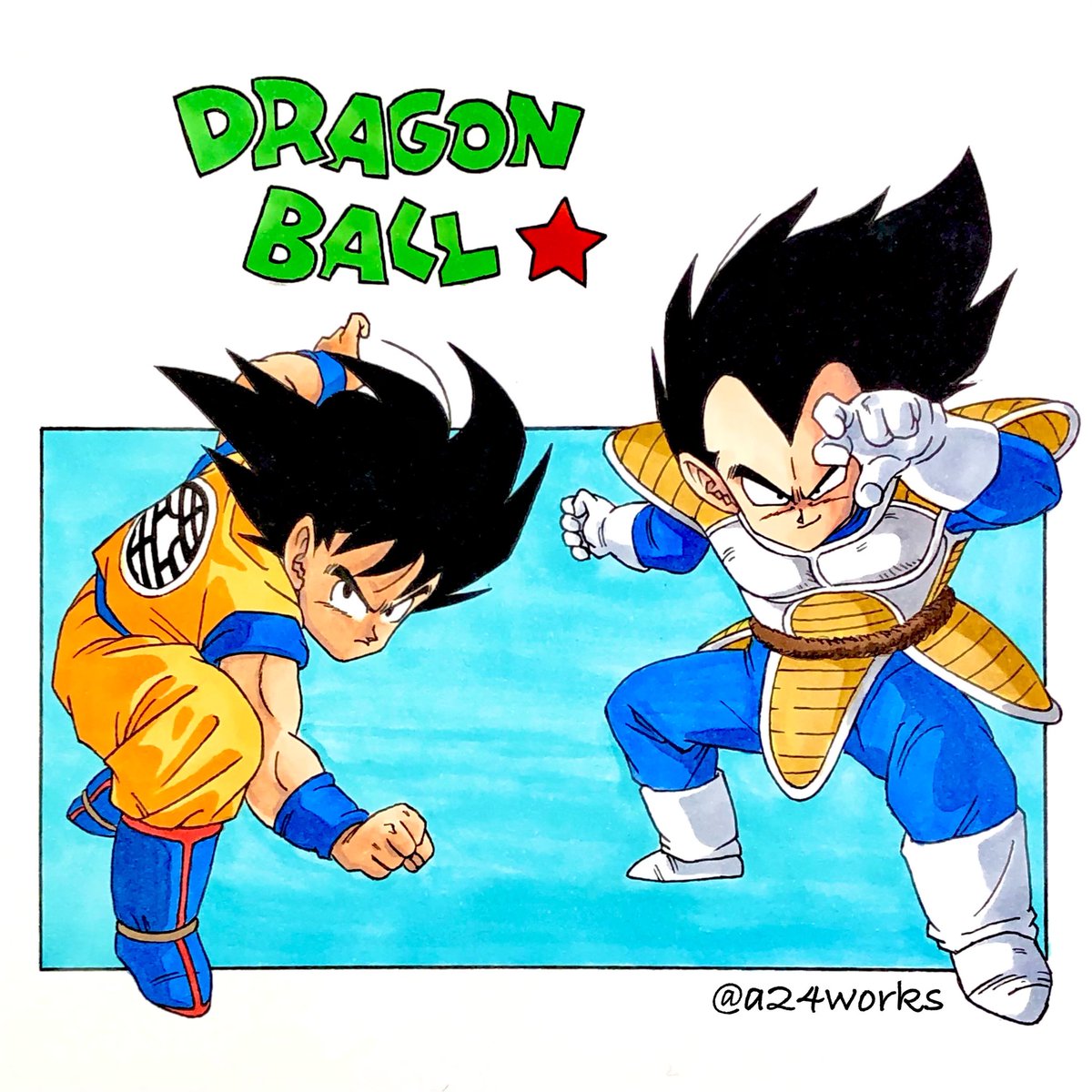 決闘の日 」 #ドラゴンボール #孫悟空 #悟空 #孫悟空イラスト