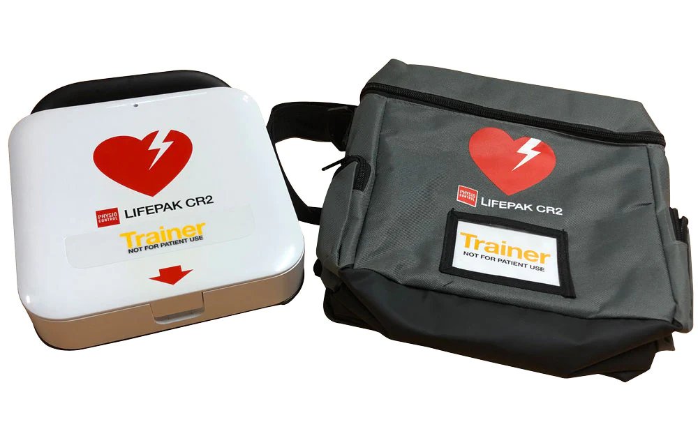owenmorgs's tweet photo. Asking a lot from the twittersphere lately but here's another #defib related request: Any tips/thoughts (other than £££) on using the @StrykerEC owned Physio Control #Lifepak CR2 #AED & Trainer? @MaestegCFR's @RevGeraint parish has been gifted one. #CFR #CPR #FREC #FPOS #EMS https://t.co/D5JeqDsw17