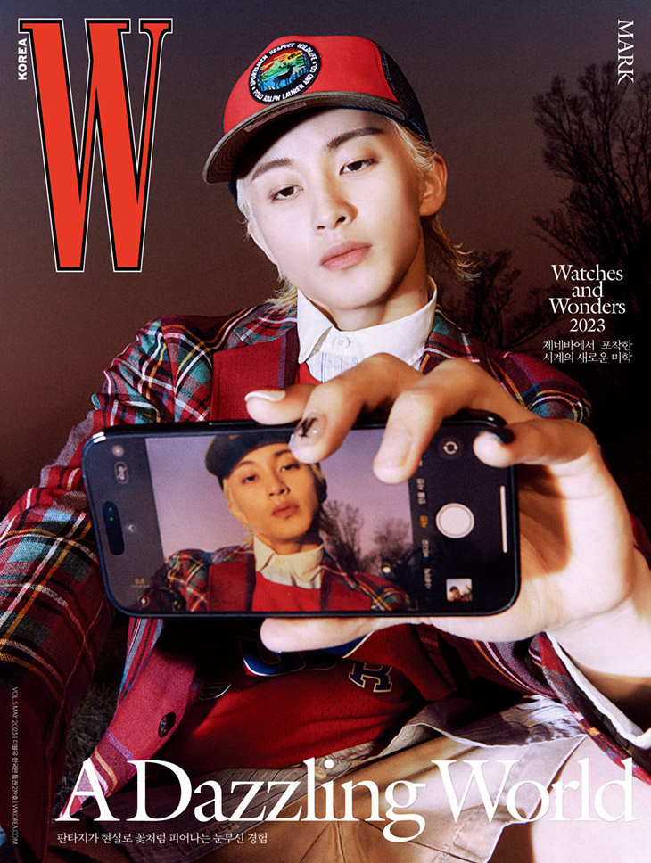 mmscene's tweet photo. #NCT Member #MarkLee covers #WKorea Magazine‘s May 2023 edition captured by fashion photographer #GoWonTae: https://t.co/egsIGk6gZV https://t.co/sCQHharP38