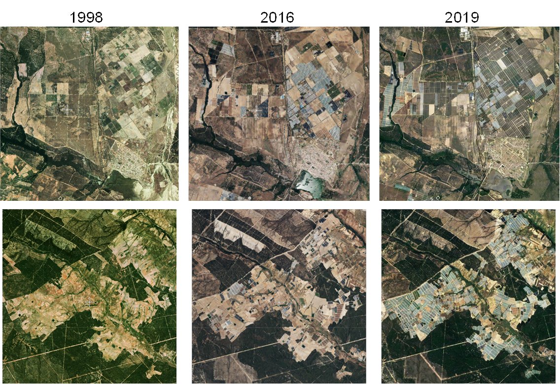 cambios de uso recientes en dos Doñana, con entrada masiva de invernaderos para frutos rojos.
Muchos de los cambios son posteriores a 2014, año del Plan de la corona forestal
En cualquier caso, todo empezó ayer mismo