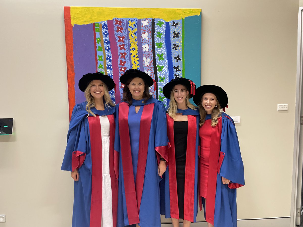 Eleanor Beck (@eleanorjbeck) on Twitter photo Special visit back to UOW today to watch these 3 stars graduate! So proud to see them go forth into the world as PhD graduates. So privileged to supervise ❤️<a href="/GWilliamsAPD/">Georgina Williams</a> <a href="/KatrinaKissock/">Katrina Kissock</a> <a href="/DrBreannaLepre/">Breanna Lepre (she/her)</a> Special visit back to UOW today to watch these 3 stars graduate! So proud to see them go forth into the world as PhD graduates. So privileged to supervise ❤️<a href="/GWilliamsAPD/">Georgina Williams</a> <a href="/KatrinaKissock/">Katrina Kissock</a> <a href="/DrBreannaLepre/">Breanna Lepre (she/her)</a>