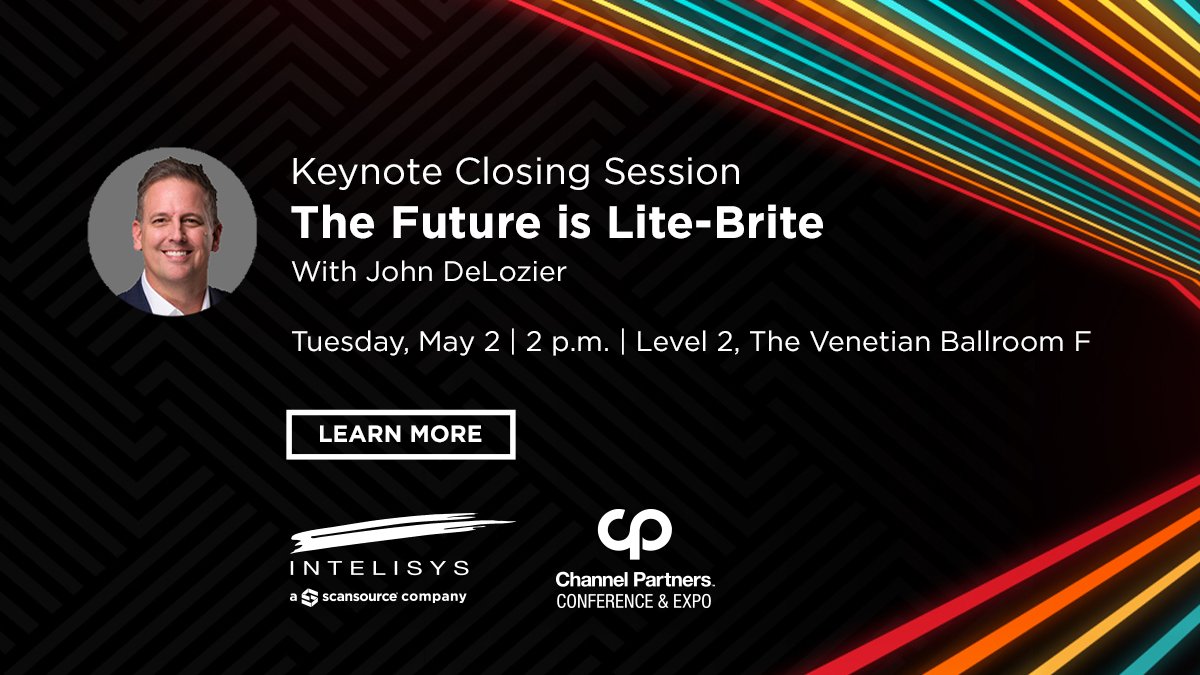 IntelisysCorp's tweet photo. Be there when JD gets attendees fired up for the best @Channel_Expo yet. 🔥 
 
He will close out the opening keynote at 2 p.m. by doing what he does best—inspiring all of us to seize the unprecedented opportunity in this channel we know and love. 🙌 

https://t.co/ipIEhnTOsw https://t.co/TlPWzsoOFW