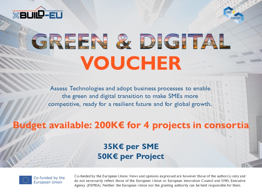 xBUILD_EU's tweet photo. 💸✨ We have 3 financial instruments in @xBUILD_EU!

🟠 INNOVATE GRANT

🔵 GREEN &amp; DIGITAL GRANT

⚫ GLOBAL GRANT

@EEN_EU @EU_EISMEA @Clusters_EU https://t.co/XMrk4df1FP