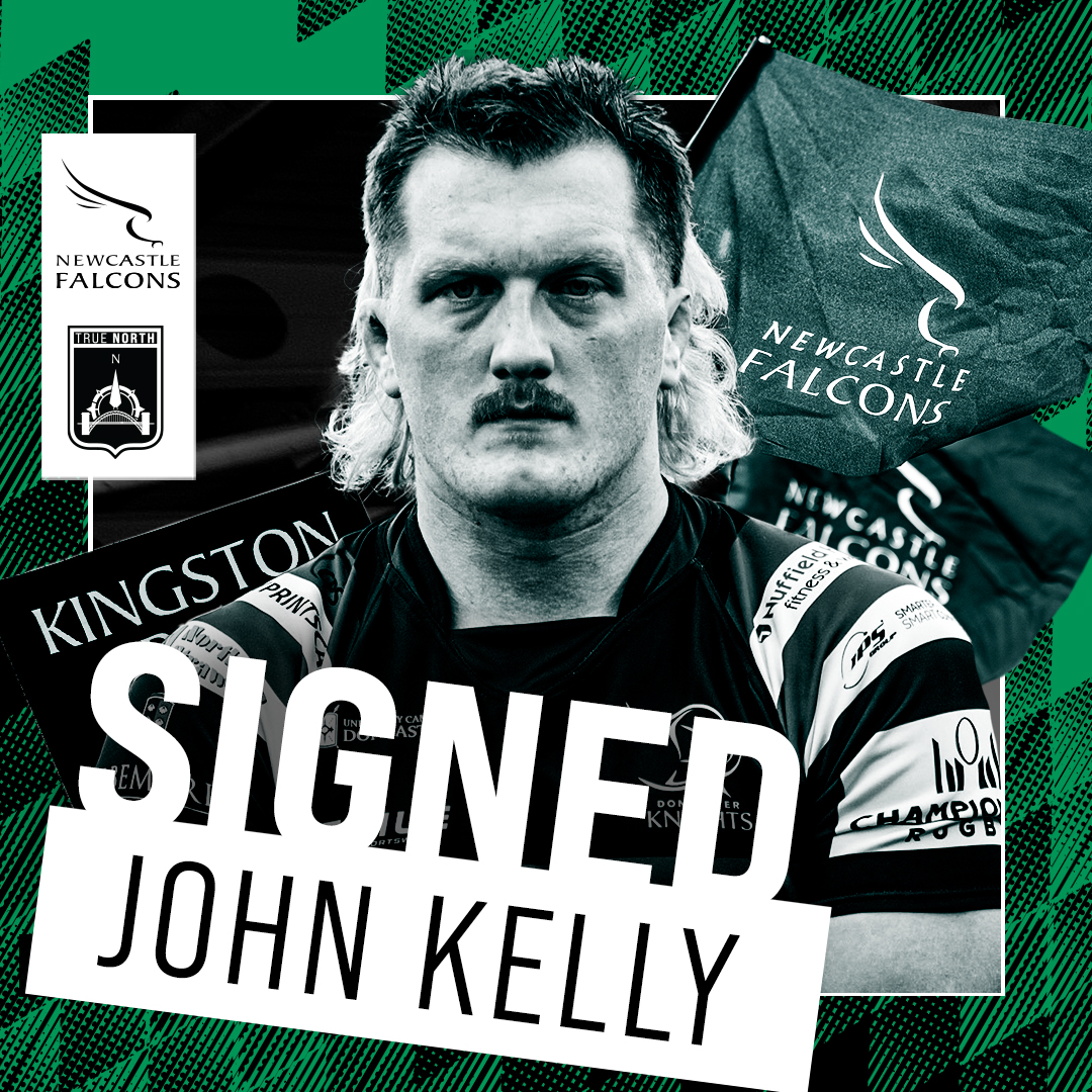 ✍️ 𝙎𝙄𝙂𝙉𝙀𝘿!

Doncaster Knights back-five forward John Kelly will join Newcastle Falcons in the summer on a two-year deal.

The 27-year-old has spent the past three seasons with the Championship club and is relishing the chance to step up a league.

newcastlefalcons.co.uk/news/story/Don…