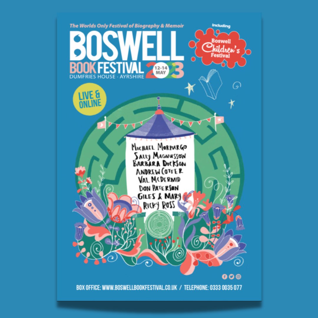bozzyfest's tweet photo. ⭐️The countdown is on! ⭐️ 
Boswell Book Festival is just one month away! 
View the full programme and book your tickets at https://t.co/a9Z4iT33nZ https://t.co/ECNhMWZSqY