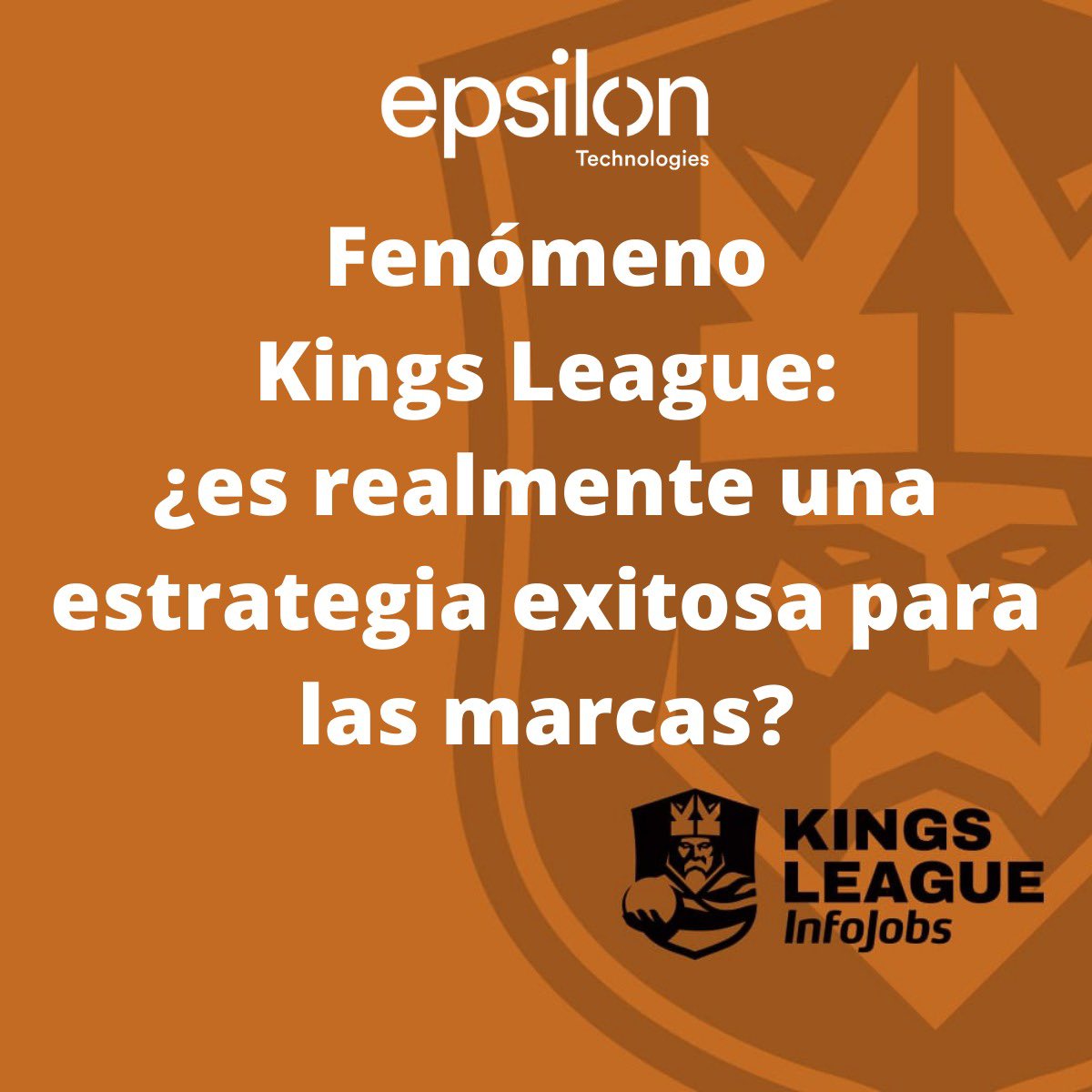 Epsilon Technologies (@epsilontec) on Twitter photo 🔹Ayer celebramos el webinar ‘Fenómeno <a href="/KingsLeague/">Kings League Spain</a>: ¿es realmente una estrategia exitosa para las marcas?’ con <a href="/danidevai/">Daniel Dévai</a> y Elisabet Gisbert de <a href="/epsilontec/">Epsilon Technologies</a>.
🗒 Panel Kings League: page.epsilontec.com/descarga-panel…
⏯ Vídeo del directo youtube.com/watch?v=9kPyWD… 🔹Ayer celebramos el webinar ‘Fenómeno <a href="/KingsLeague/">Kings League Spain</a>: ¿es realmente una estrategia exitosa para las marcas?’ con <a href="/danidevai/">Daniel Dévai</a> y Elisabet Gisbert de <a href="/epsilontec/">Epsilon Technologies</a>.
🗒 Panel Kings League: page.epsilontec.com/descarga-panel…
⏯ Vídeo del directo youtube.com/watch?v=9kPyWD…