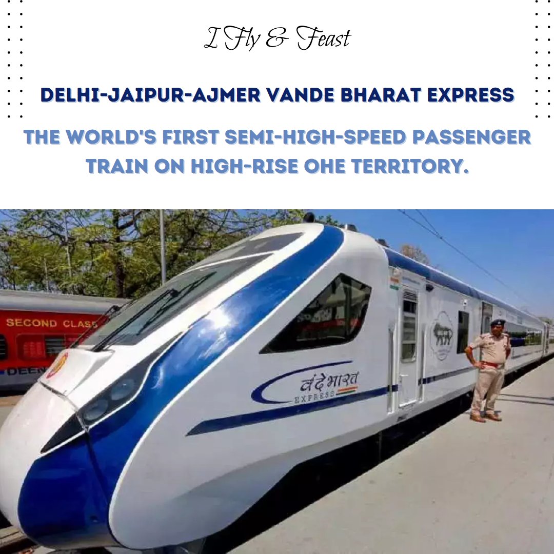 PM #NarendraModi inaugurates #Rajasthan's 1st #VandeBharatExpress train, running between #Jaipur &amp; #Delhi Cantt railway station.

Ticket price starts at Rs 1250, inclusive of Rs 308 of catering charges. Executive Class, price is Rs 2270, including Rs 369 of food.
#HighSpeedTrain