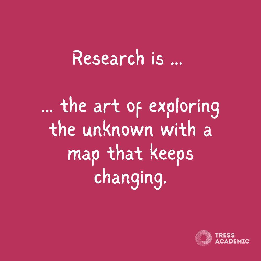 TressAcademic's tweet photo. The challenging thing about #research is to explore the ever-changing unknown.

#research #academia #phdresearch #academictwitter #phdchat https://t.co/nxy8iVdEcM