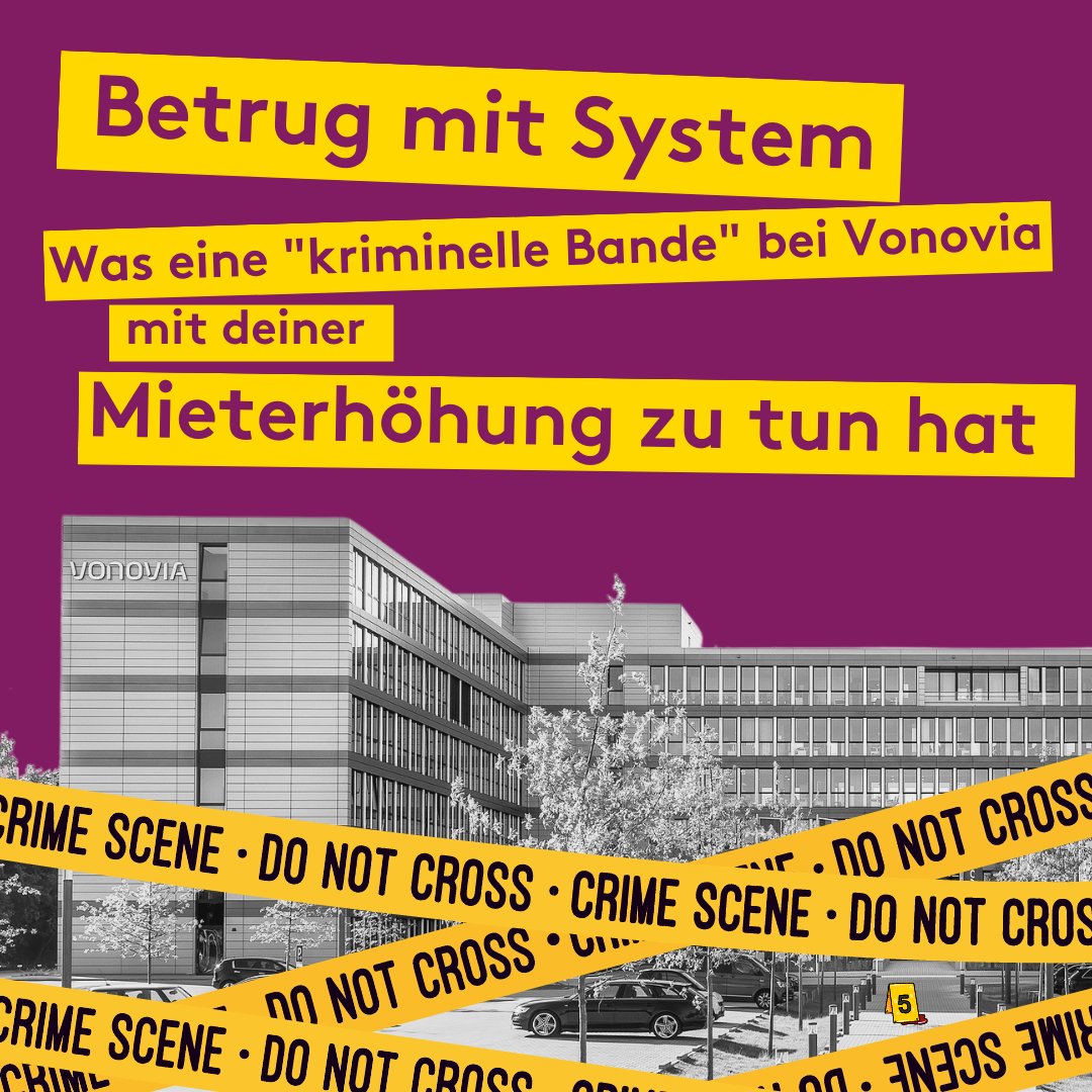 dwenteignen's tweet photo. Durchsuchungen bei @Vonovia! Der Vorwurf lautet auf #Korruption und #Betrug. Mitarbeiter*innen der Firma sollen von Subunternehmen bestochen worden sein, um im Gegenzug überteuerte Aufträge an sie zu vergeben. #Mietenwahnsinn https://t.co/676PsPhgyR