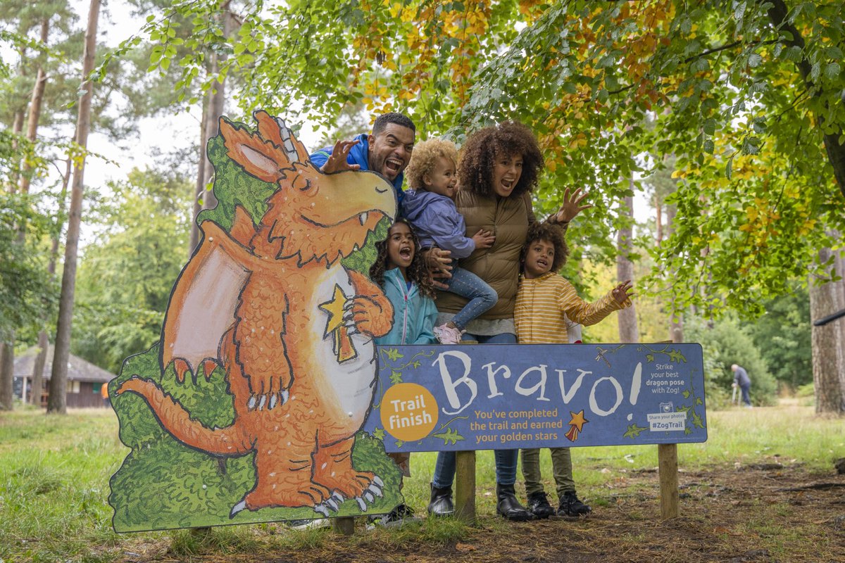 Have you heard about the #ZogActivityTrail at #CardinhamWoods? Join Zog on an adventure through the forest to learn essential lessons including how to care for the forest and how the forests care for you. Find out more: wearecornwall.com/event/zog-acti…