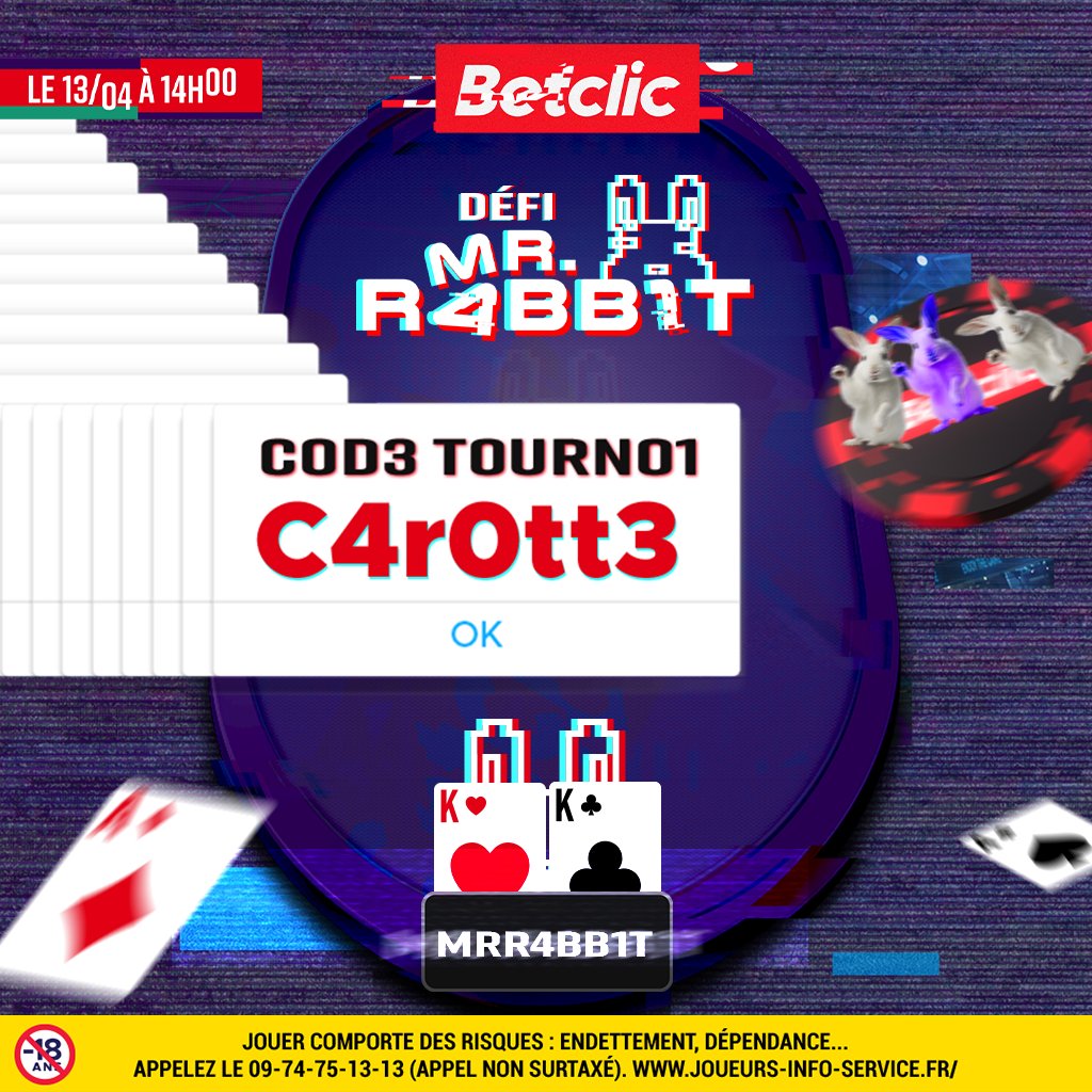 Betclic Poker Interface