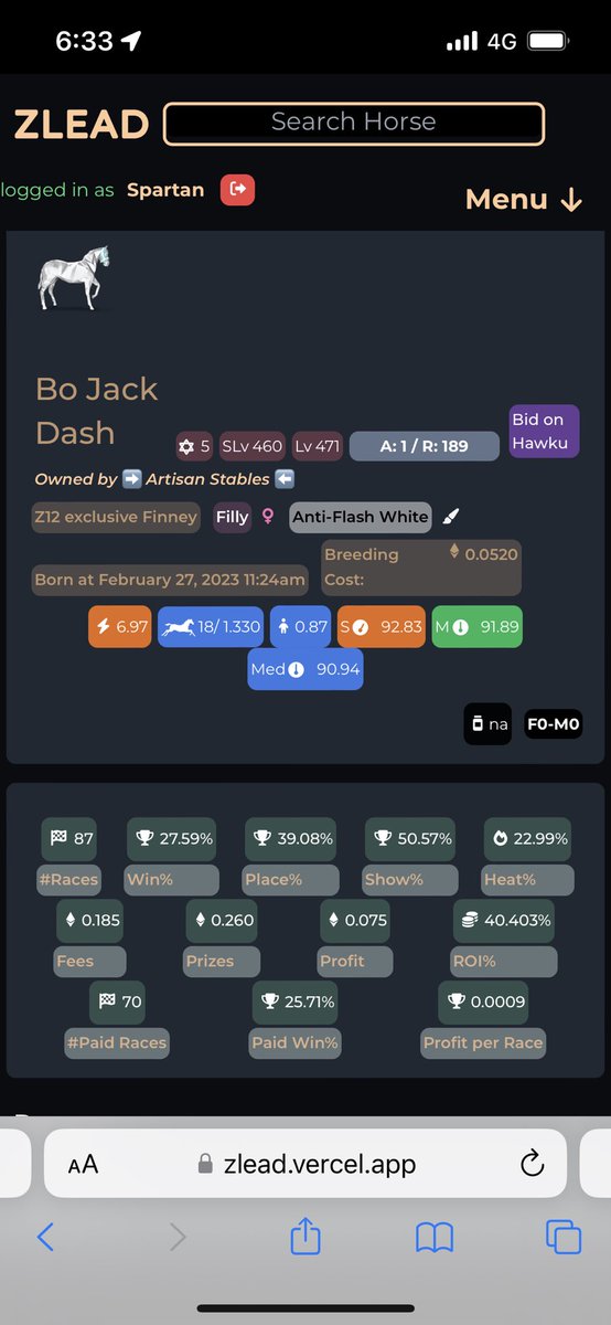 It’s strange that one of the most rewarding Zed runs have been the sale of this little gem. Bought for 0.02, made 0.07 in profit in 2 weeks. And sold for 0.09. This is the best 0.14 eth I’ve ever made!