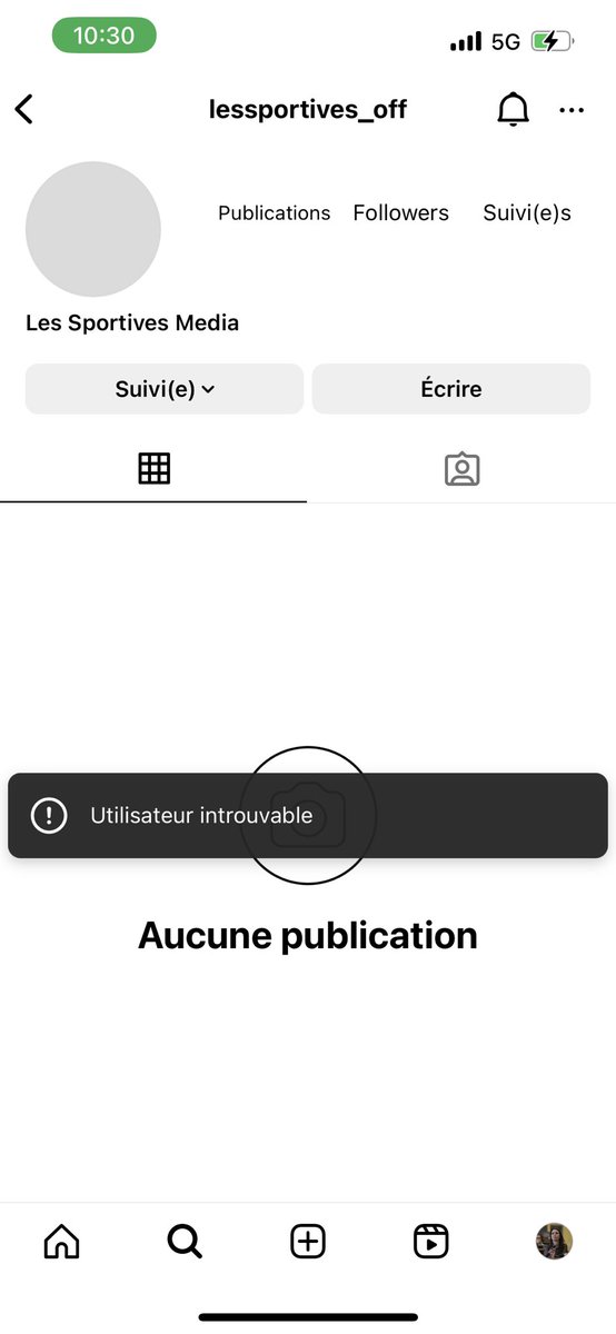 aureliebresson's tweet photo. Quand 7 années de contenus @lessportivesmag s’effacent en 3sec sur Instagram.
Compta piraté.
Après le site web (sauvé), les réseaux sociaux…
A ceux et celles qui nous suivent, merci de votre compréhension et votre patience. Toute l’équipe #LesSportives est sur le coup. https://t.co/l8tu3bNKyd