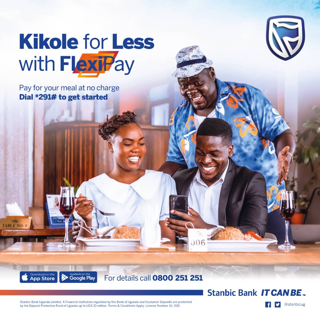 Kikole for Less with FlexiPay from Stanbic bank.
#StanbicBank #ItCanBe