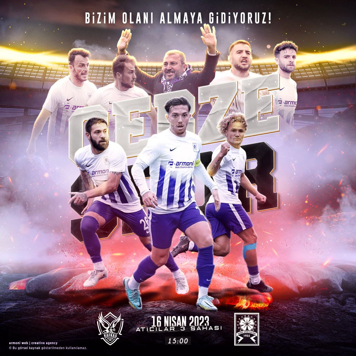 ŞAMPİYON OLMAYA GİDİYORUZ! #Gebzespor