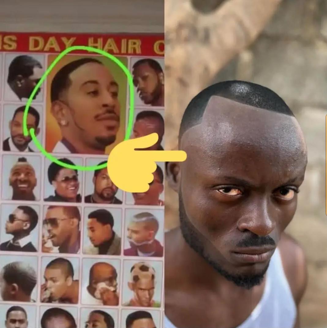 kizzy_styles's tweet photo. After watching Ludacris movie then u go to the saloon🪒 just to look exectly like him. https://t.co/7jzrmWGldh