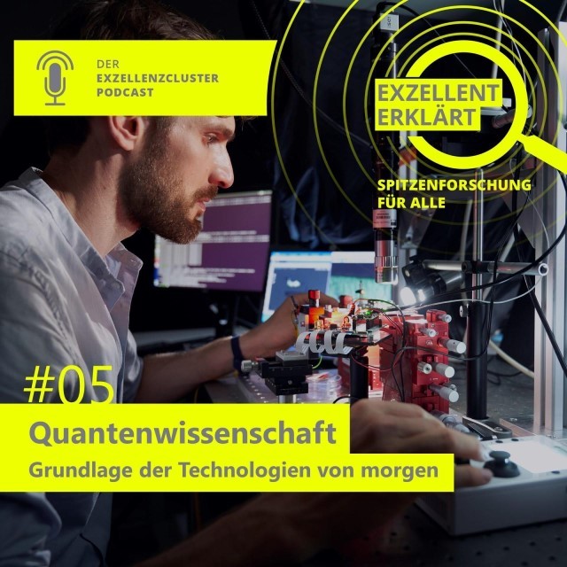 Quantum physics pushes the limits of our imagination, but builds the foundation for revolutionary new technologies. Listen to the #ExzellentErklärt episode (in German) on the foundations of #Quantum and #QuantumCryptography on #WorldQuantumDay. 
🎙️exzellent-erklaert.podigee.io/5-neue-episode