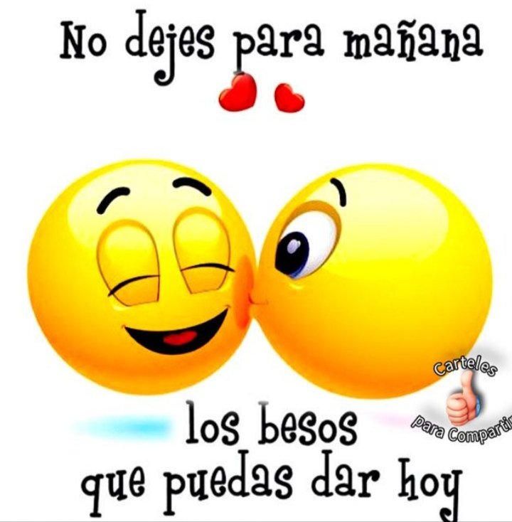AMORJY58's tweet photo. BUENOS DÍAS
¡¡¡FELIZ DÍA DEL BESO!!
DI CADA DÍA CUÁNTO QUIERES A LAS PERSONAS Y NO TE OLVIDES DE DARLES UN BESO NO SABES CUÁNDO SERÁ LA ÚLTIMA VEZ.
#FelizJueves
#FelizDiaDelBeso
#AmorDeFamilia 
#Amor 
#AmorYPareja https://t.co/6ghV5zD6Zv