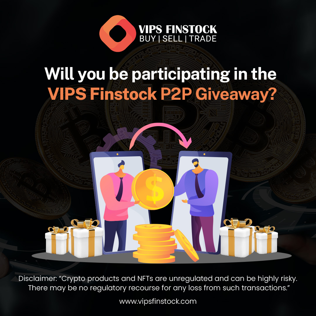 VIPS_Finstock's tweet photo. VIPS Finstock P2P Giveaway will be live shortly.๐ท Participate to win exciting prizes!๐ท
For more details, click the given link below๐
https://t.co/seQK67DNoh
#vipsfinstock #vipsfinstocktoken #vipsfinstockexchange #P2P #peertopeer https://t.co/514qB9fYjt