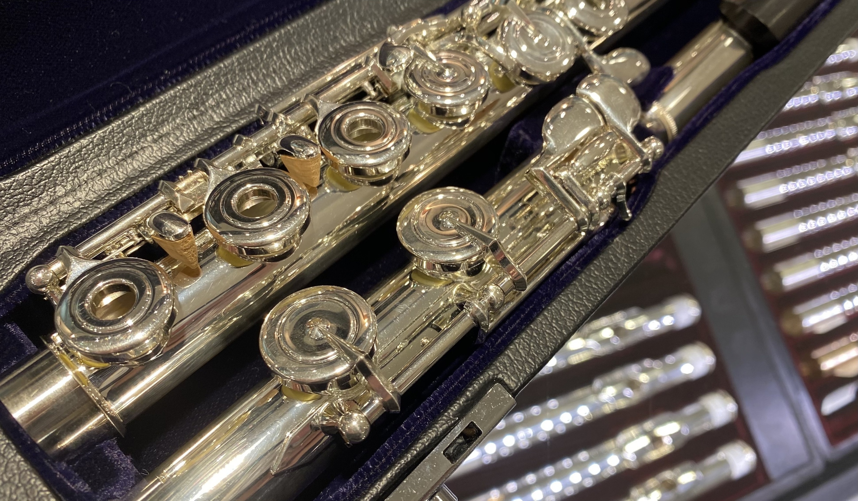 Sheridan フルート頭部管 925銀製ライザー14K