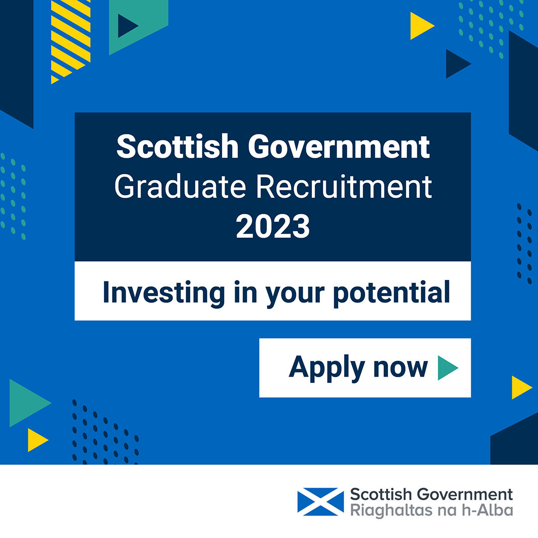 A career in the Civil Service is open to everyone.

We are looking for graduates from all backgrounds to join our 2023 development programme. 

We’ll provide the investment and opportunities you need to meet your full potential.

Find out more and apply: bit.ly/3mSWXhj