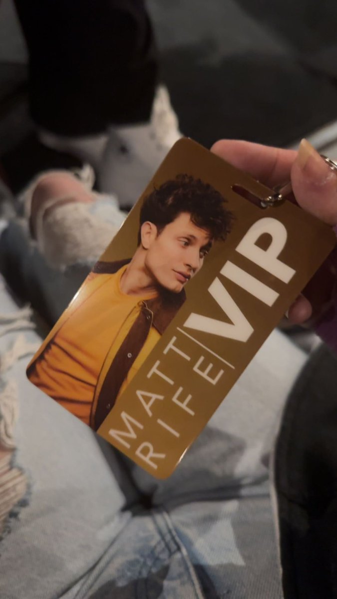 Thank you <a href="/mattrife/">Matt Rife</a> 😭 I sincerely can’t remember the last time I had such a good time, or laughed as hard as I did tonight. For sure going to try to find tickets for another show 🫶 waiting for those m&amp;g pics :)