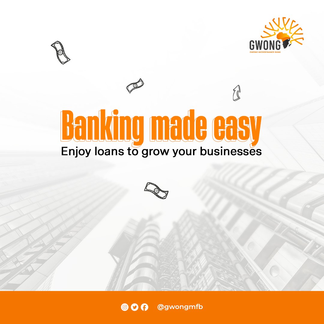 At Gwong MFB, we are on standby to help you grow your business.

Contact us today

#gwongaccount #businesssupport #smebanking #smeloans