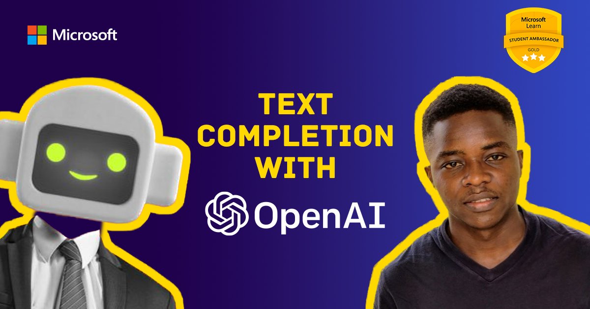 MicrosoftADC's tweet photo. Check out our walkthrough tutorial on how to build a ChatGPT workflow for text-completion using Microsoft Forms, Outlook, and Power Automate led by Gold Microsoft Learn Student Ambassador Prince Adimado. 🚀
➡️ https://t.co/wZLneJ5VLB
#MEACoders #DevYouTube https://t.co/uESKrWn5OO