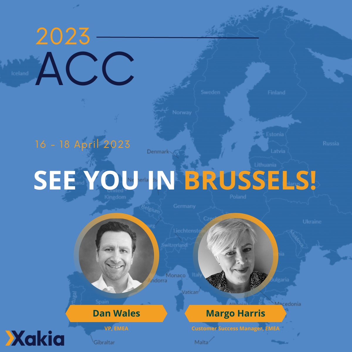 xakiatech's tweet photo. Super excited to jump on board as a Silver Sponsor at the @ACCinhouse Conference in Brussels from 16-18 April. Drop by and say hi, or join us in the Law Lab Panel. We can't wait to catch up with everyone!
#legaltech #mattermanagement https://t.co/jTh3aG77Re