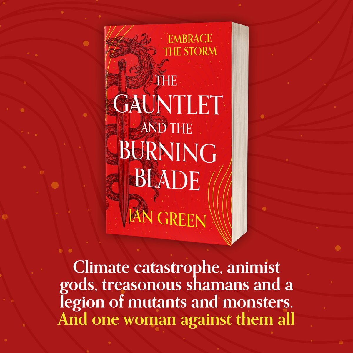 AdAstraFiction's tweet photo. It's paperback publication day for #TheGauntletAndTheBurningBlade by @IanTheGreen 🎉 

'Excellent, vivid worldbuilding... A gripping story with cinematic detail' @BritFantasySoc

Grab your copy now: https://t.co/1vXQJP1u39 https://t.co/6NBeUw43JH