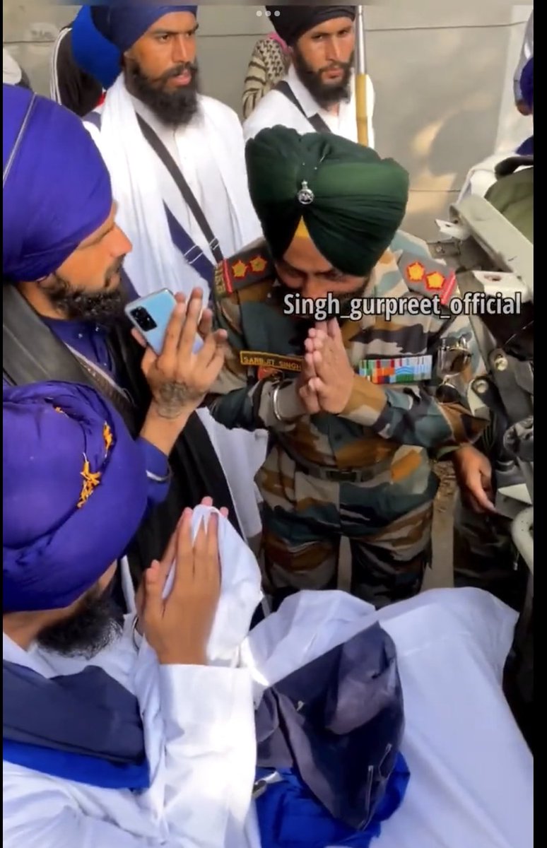 RanjitS78513352's tweet photo. According to KKRW Some soldiers suddenly started firing at an Indian military station located in #Bhatinda, Chandigarh.
India has confirmed the death of four so far.
But is this the beginning of a mutiny in the Indian army due to the Khalistani movement?
#Lashker-e-Khalsa https://t.co/TTupDaMnHz