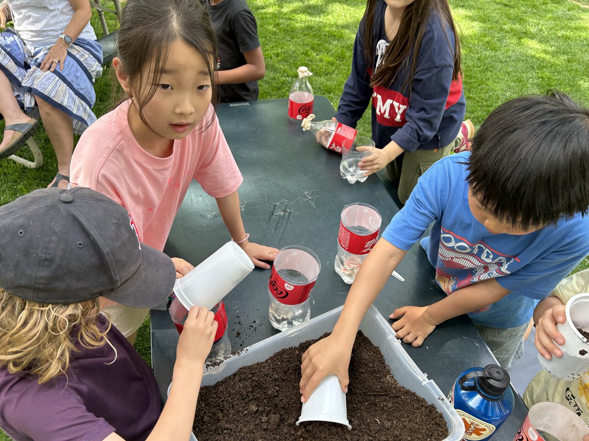 BrianJKasper's tweet photo. Thank you @CocaCola for helping #tashschool G2 Ss build self-watering planters. @tamsinttate @DohaDerek @billkralovec #coke #outdoorlearning #reduce #reuse #recycle @noahbeaumont #gardening  @CocaColaUz https://t.co/uE4ebIWNou