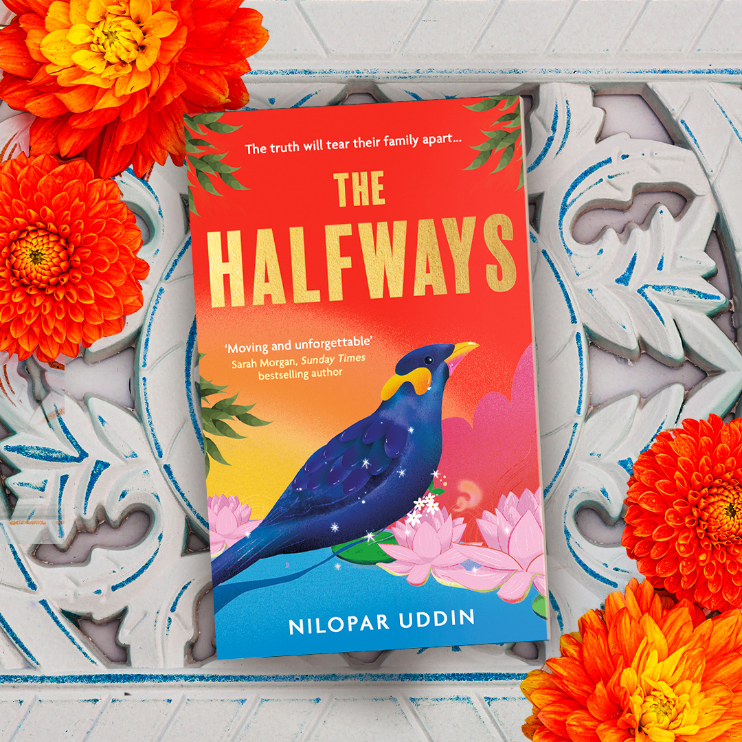 Happy publication day to <a href="/NiloparUddin/">Nilopar Uddin</a>! Her beautiful debut novel #TheHalfways is now available in paperback. 

Two sisters. Three Continents. Four decades. One devastating secret. 

amzn.to/3MEDRpO