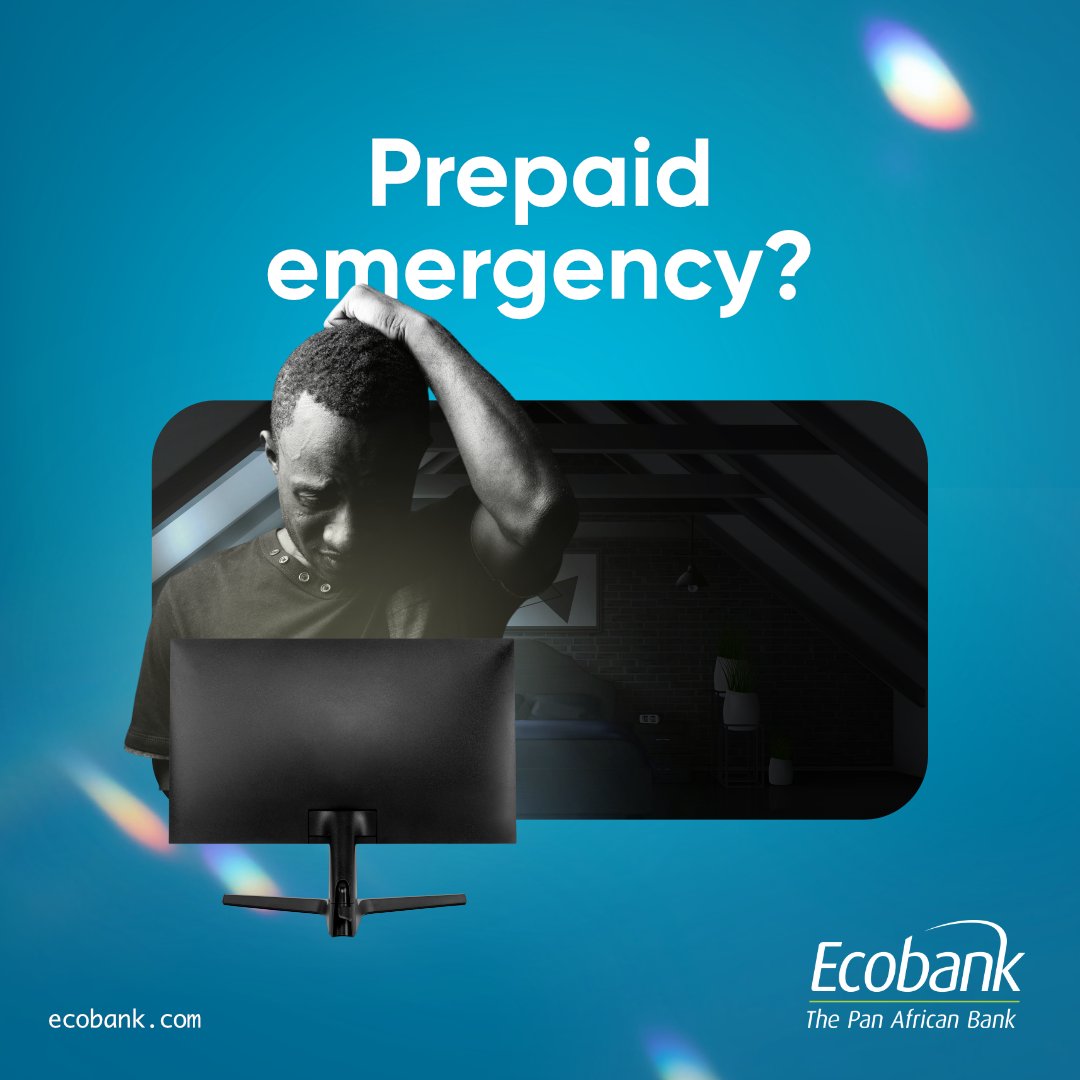 EcobankGhanaPLC's tweet photo. Whatever #MoneyEmergency you face this #weekend, dial *770# for an easy solution. Also, remember never to share your personal and bank details with anyone.
#Dial770 #TGIF #ThePanAfricanBank https://t.co/Gb4n9UxNml