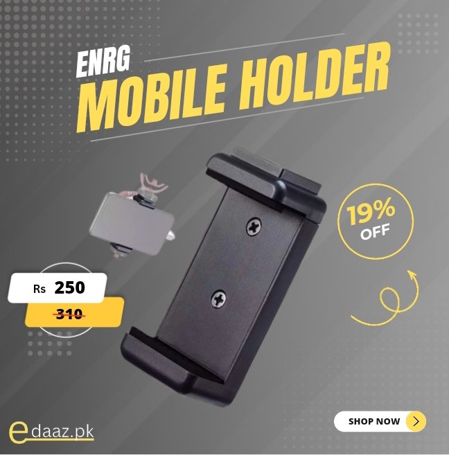 edaaz_pk's tweet image. ENRG
Mobile Holders
100% Authentic
19% off
Price: 250
#edaazpk #edaazpakistan #edaazislamabad #onlineshopping #onlinestore #edaaz #Bluetooth #wificamera