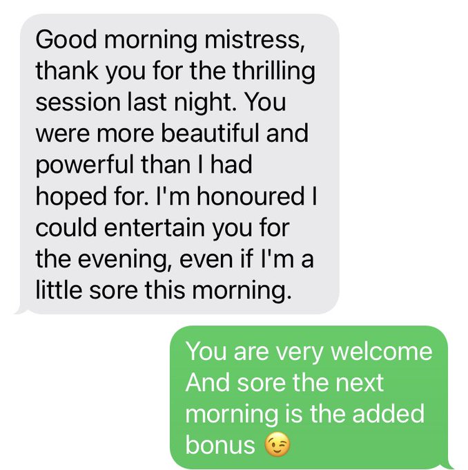 Great feedback from last night 😁 https://t.co/5hlZHh1JGB