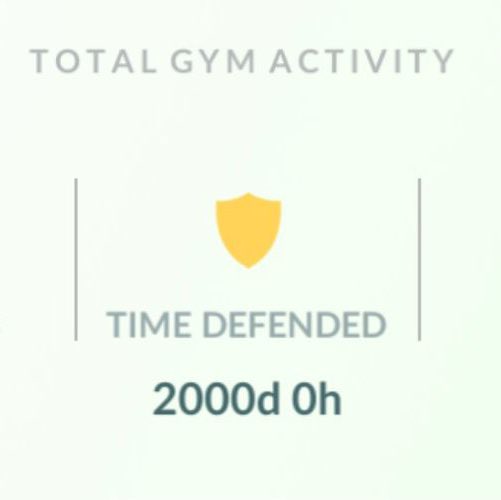 Kiroosa's tweet photo. 2000 days for one gym!
#pokémongo #pokémon https://t.co/XpBTrb0hr7