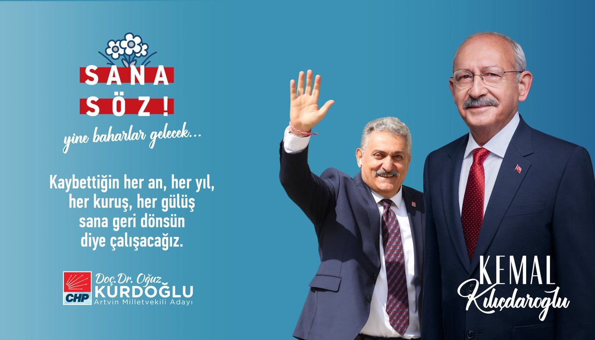 oguzkurdoglu's tweet photo. Kaybettiğin her an, her yıl, her kuruş, her gülüş sana geri dönecek. #SanaSöz https://t.co/F1LBydjzBU