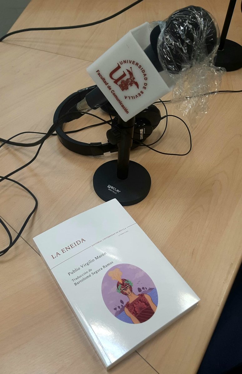 EDITORIALUS's tweet photo. 📻Ya está disponible el nuevo programa de DeLibros en #RadiUS, la radio de la @unisevilla.
En él, el catedrático de #FilologíaClásica Bartolomé Segura Ramos analiza uno de los libros más conocidos de la #literatura clásica, 𝑳𝒂 𝑬𝒏𝒆𝒊𝒅𝒂👇
https://t.co/xRidIb0Mhs https://t.co/xki7rpA3Dz