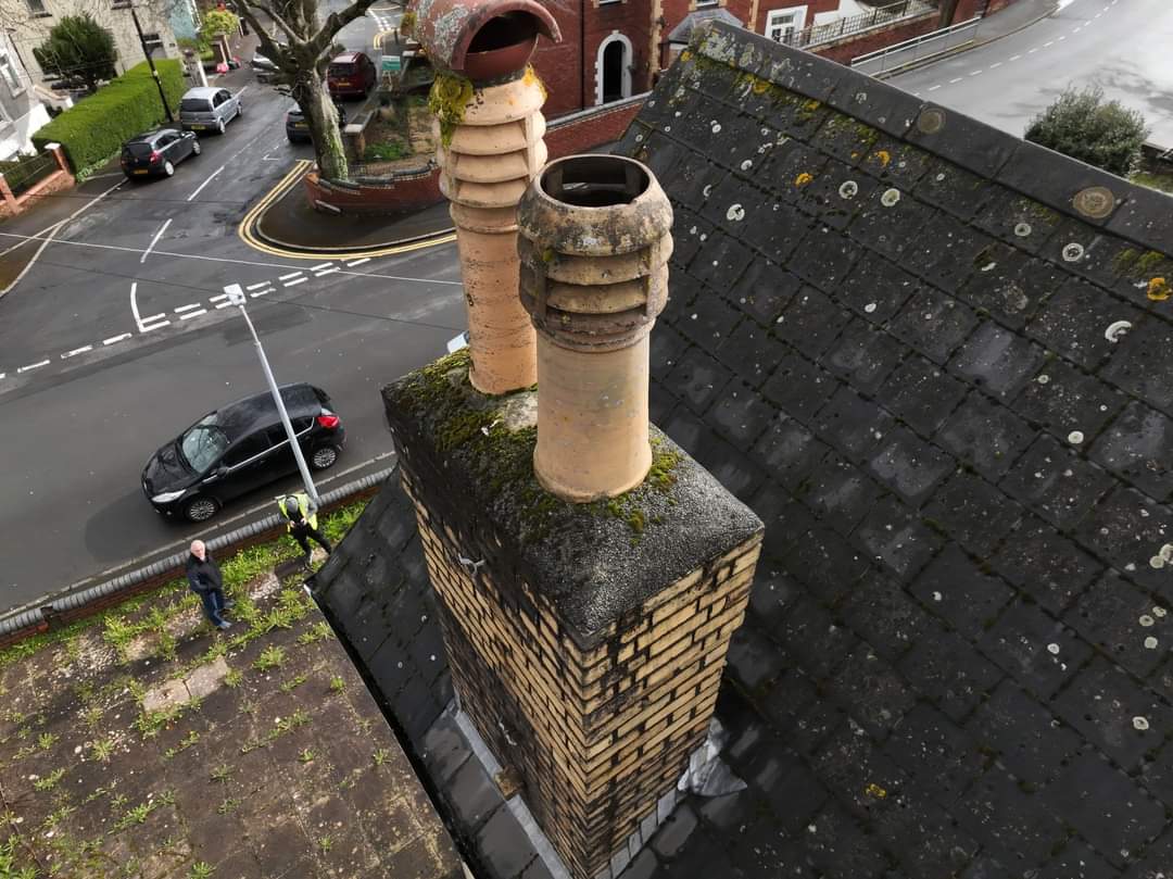AerialJw's tweet photo. Another call out this morning after strong winds hit South Wales.

The client was worried the facia was letting water in. With a quick scan with the drone, the client can now take the necessary steps to repair the damage.

https://t.co/Qgu3naqLOR

#drones #survey #inspection https://t.co/0IsCyZf752
