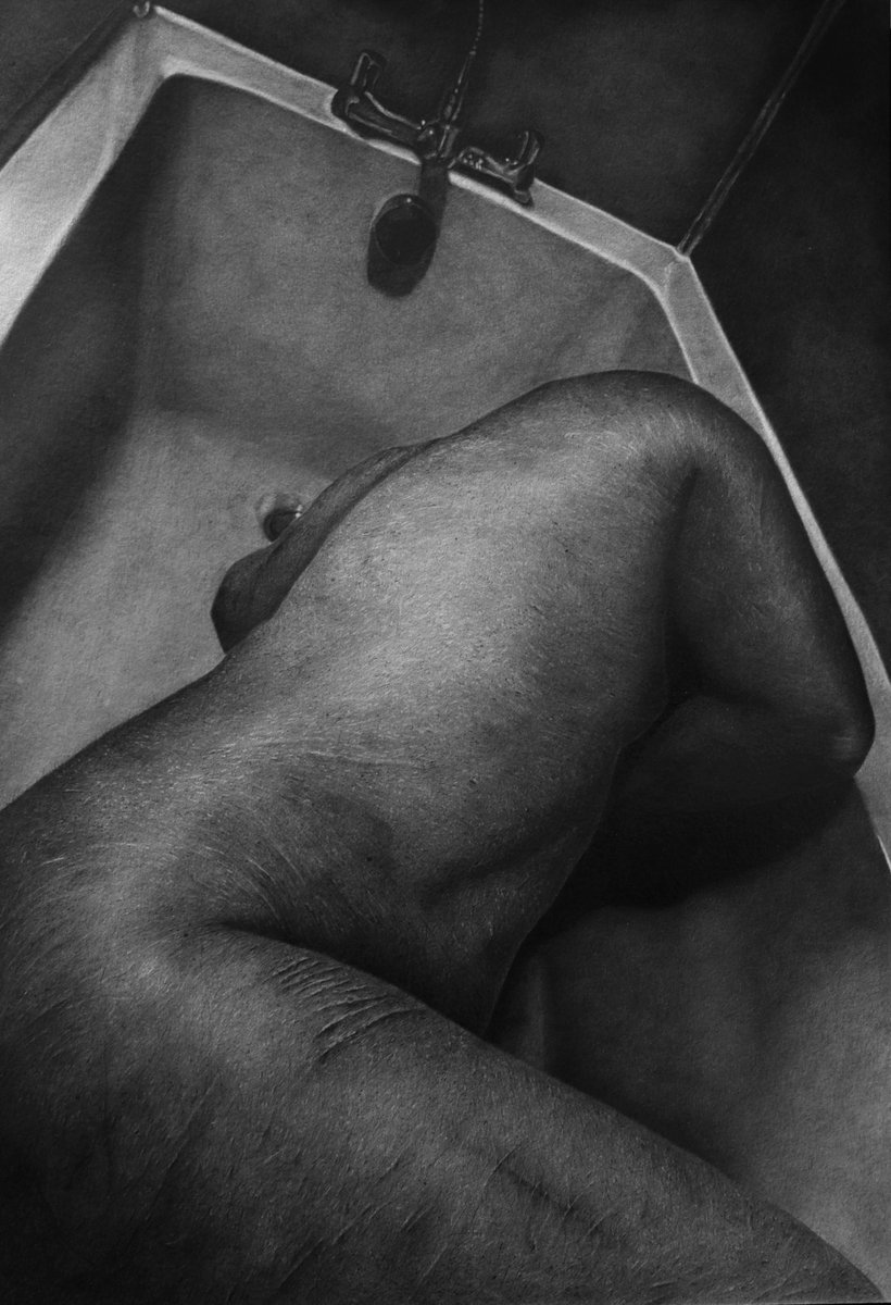 While I Seek Out My Crooked Muse by Jezzelle H R Kellam

29.7cm x 42cm, Graphite on paper

instagram.com/jezzellehrkell…