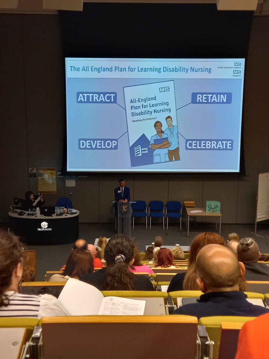 TraceyHartleyS2's tweet photo. Wonderful start to the Positive Commitments Conference 2023! Thank-you Scott Watkins fab day ahead! #ChooseLDNursing @edgehill https://t.co/0pTd0KjBYU