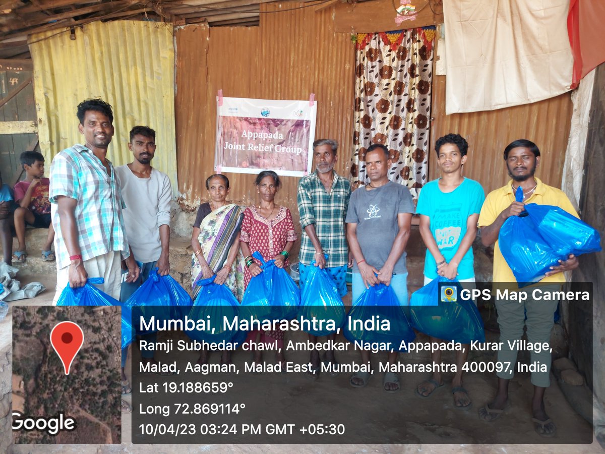 MahaC19PECOnet's tweet photo. 100 utensil sets were distributed to 100 affected families from Amrapali Chawl, Ekta Chawl, Samta Chawl, and Sneha Chawl of the Appapada area on 10.04.2023.
#AppapadaFire #AppapadaFireReliefActivity #Fire #ReliefActivity #Malad #Maharashtra #MahaPECOnet https://t.co/UhuUcGsIao