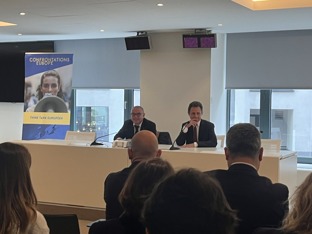 Insightful perspective shared by French Ambassador Philippe Leglise Costa about the French influence in the #EU 🇫🇷🇪🇺 He addressed a number of issues including energy, industrial policy, defence, investment, and state aid among others.