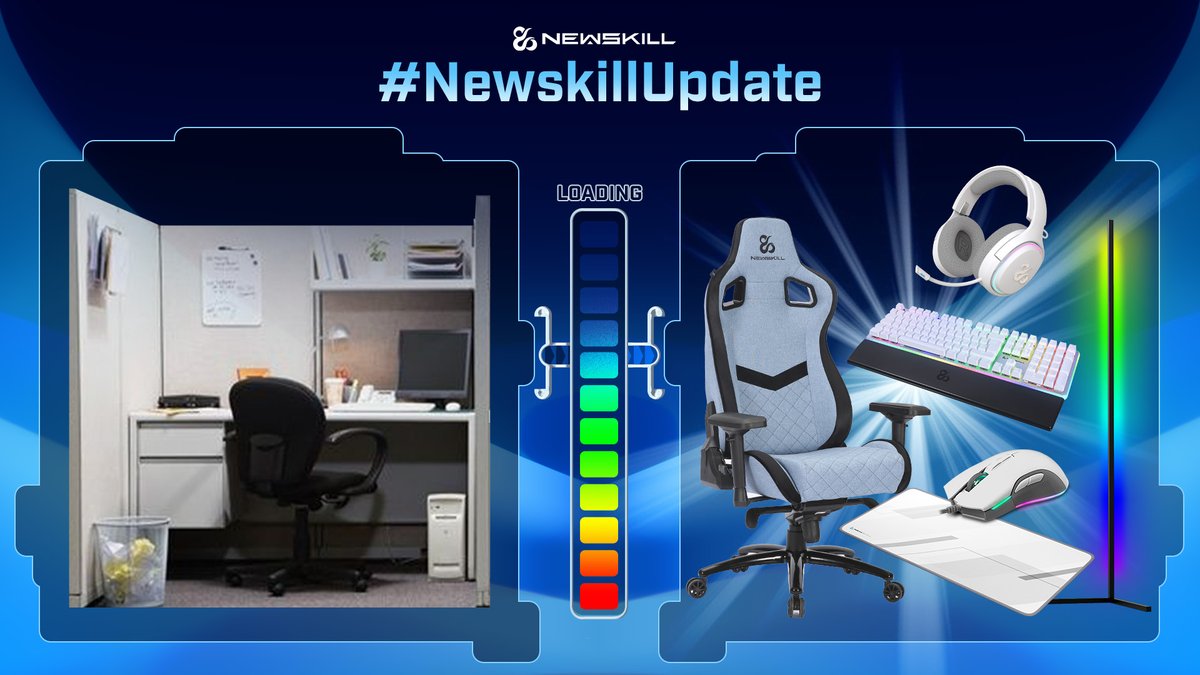 newskill_ES's tweet photo. 📢¡ATENCIÓN!
Ya tenemos a los CMs que se van a jugar una renovación de su aburrido y poco inspirador set-up de oficina gracias al #NewskillUpdate
A continuación os dejo el hilo con las fotos de sus set-ups y cada RT a esa foto será un voto que les llevará a la victoria 🚀 https://t.co/qtgO3XQMsE