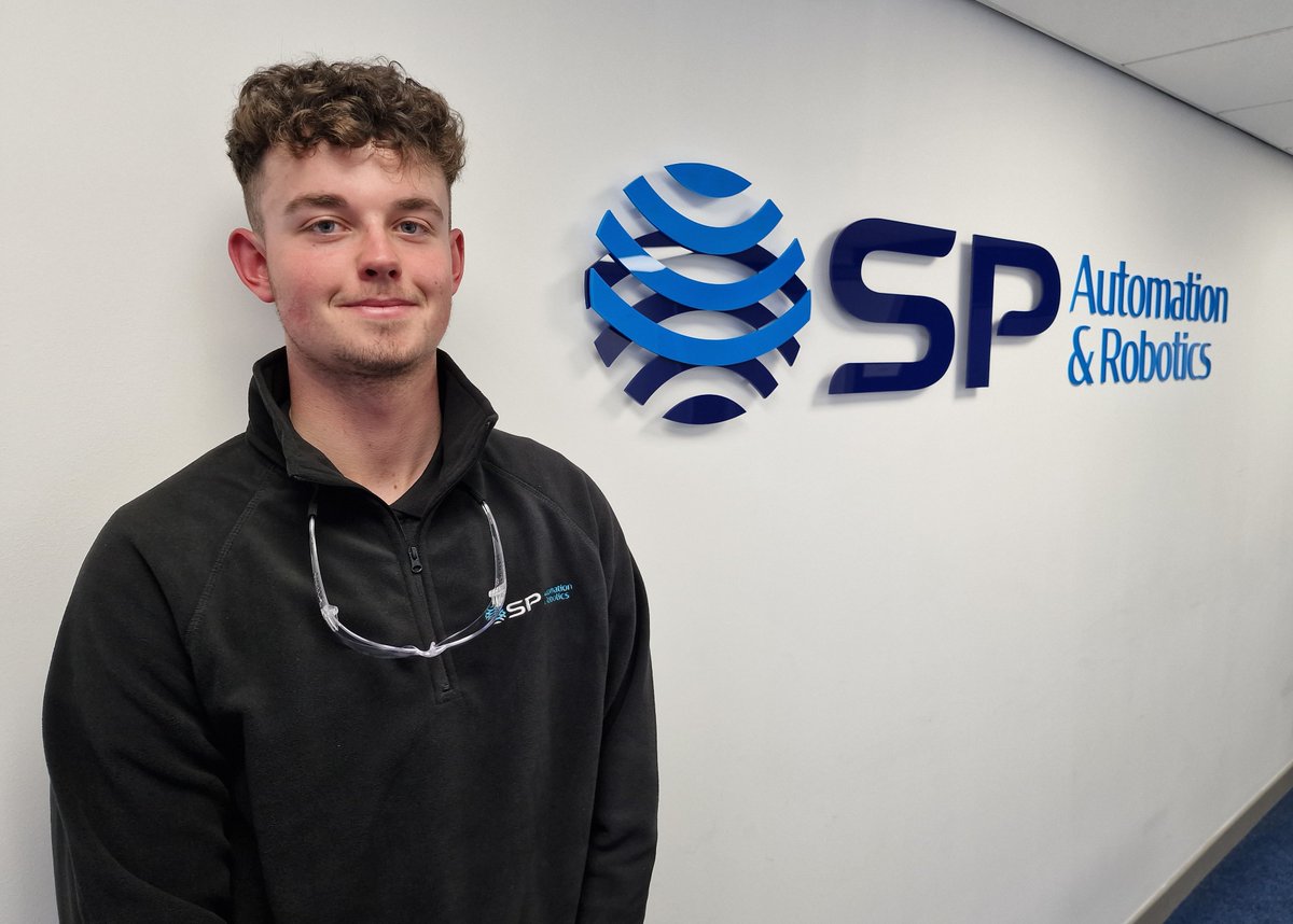 New Face at SP 

We are always keen to encourage the next generation of engineers, so this week, we were happy to welcome Philip Brown to  the SP Automation & Robotics team.

Philip has joined SP as an Apprentice Engineer. 

#modernapprenticeship #engineer