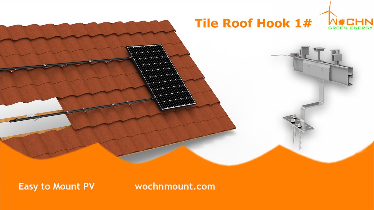 YukiWochn's tweet image. 🌞 Why #WOCHN #TileRoofHook ?
✔ Suitable for all #tileroof, like flat tiles and roof tiles🏠
✔ Flexible to small adjustment to come to the tilt angles🏡
✔ #Easytoinstall with self-drilling screws 🔩🔧
🌎 Interest?
👉 lnkd.in/g6m4h2rc