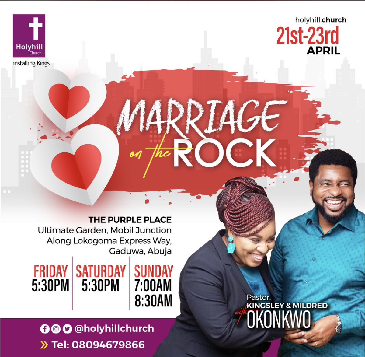 Meanwhile, if you are in Abuja, I’m inviting you. 🥰