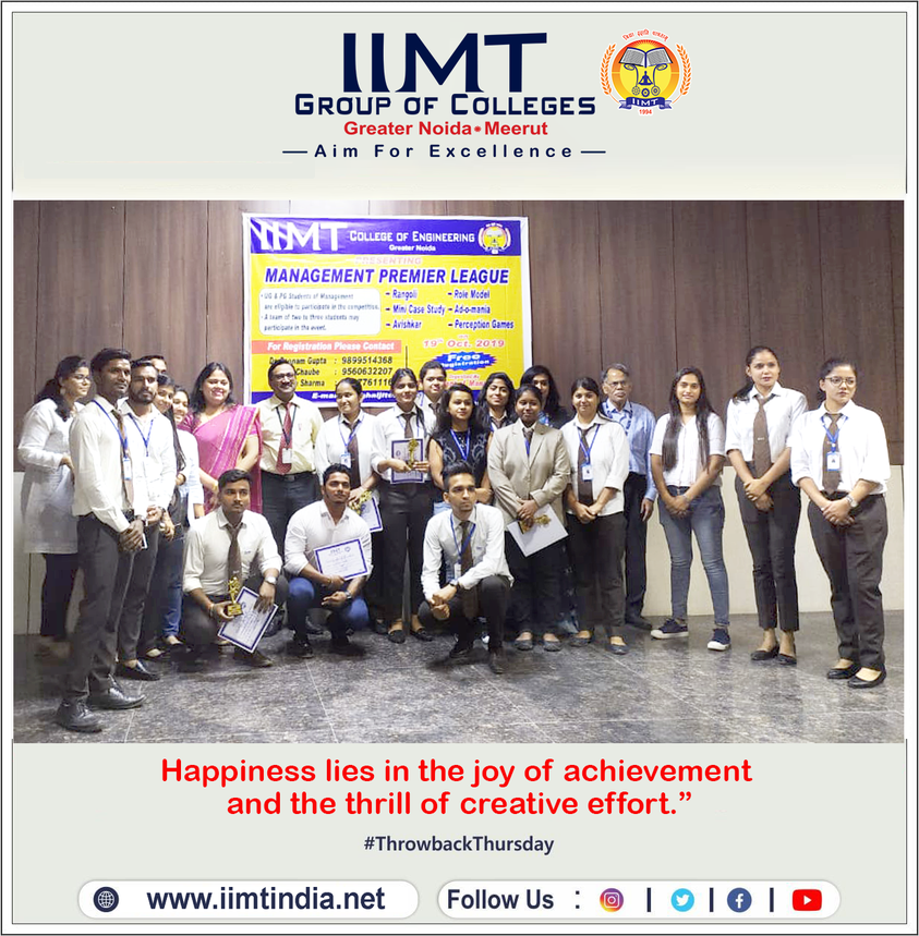 iimtnoida's tweet photo. "Happiness lies in the joy of achievement and the thrill of creative effort."
https://t.co/UOh7RIbr6l
Call Us: 9520886860
#Memories #Memoryforevever #Throwback #IIMTIndia #IIMTian #IIMTNoida #IIMTGreaterNoida #AdmissionOpen2023_24 #EngineeringCollege #AKTUadmission2003 https://t.co/aGoVLOLtDu